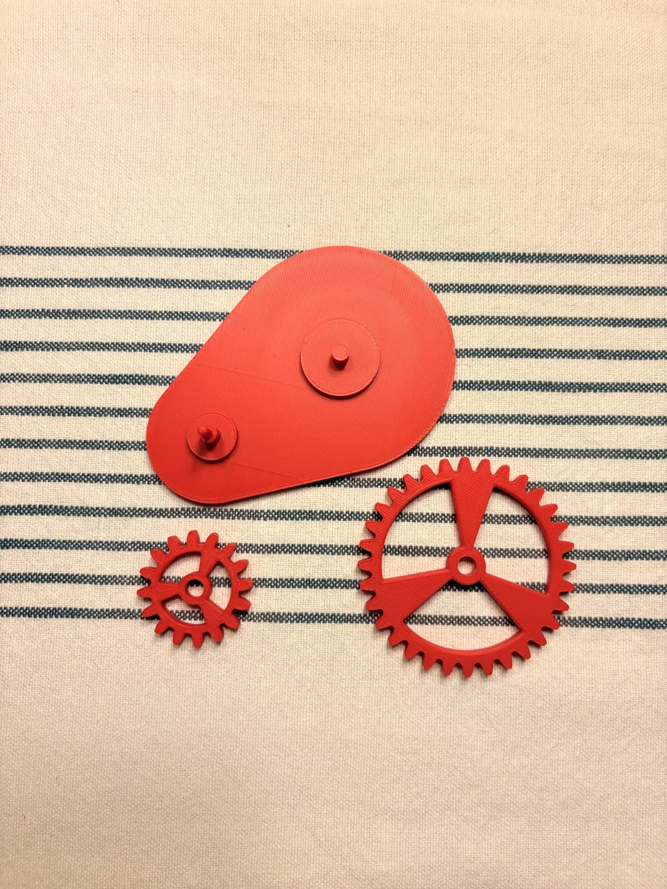 2:1 1:2 Gear Ratio Fidget Toy view 2