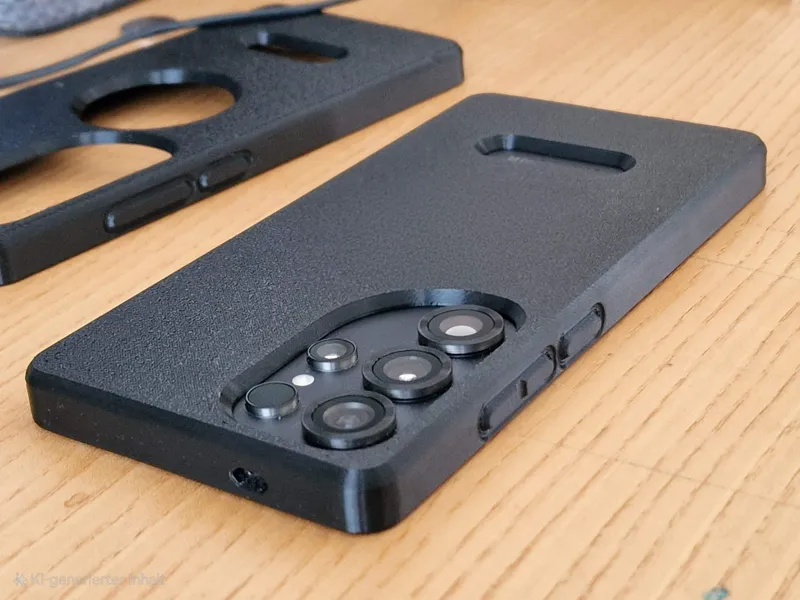 S25 Ultra case with edge protection