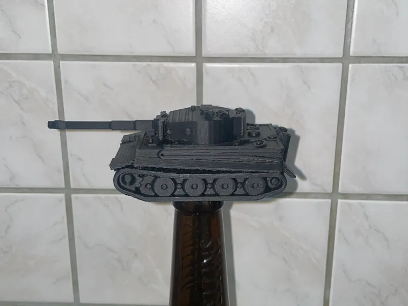 Bierabdeckung Panzer