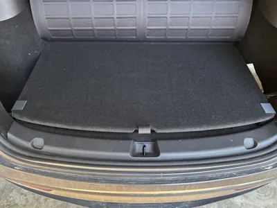 Model Y sub trunk spacer for fridge