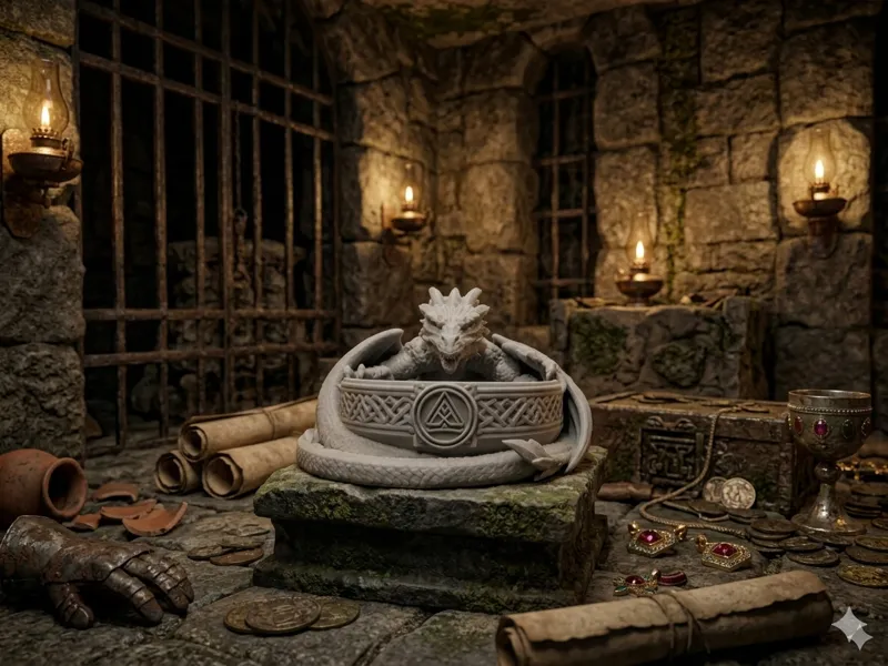 Dragon Offering Bowl 