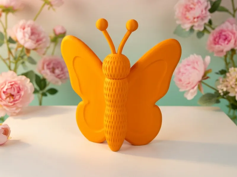 Spring Butterfly (Crystal Cut)