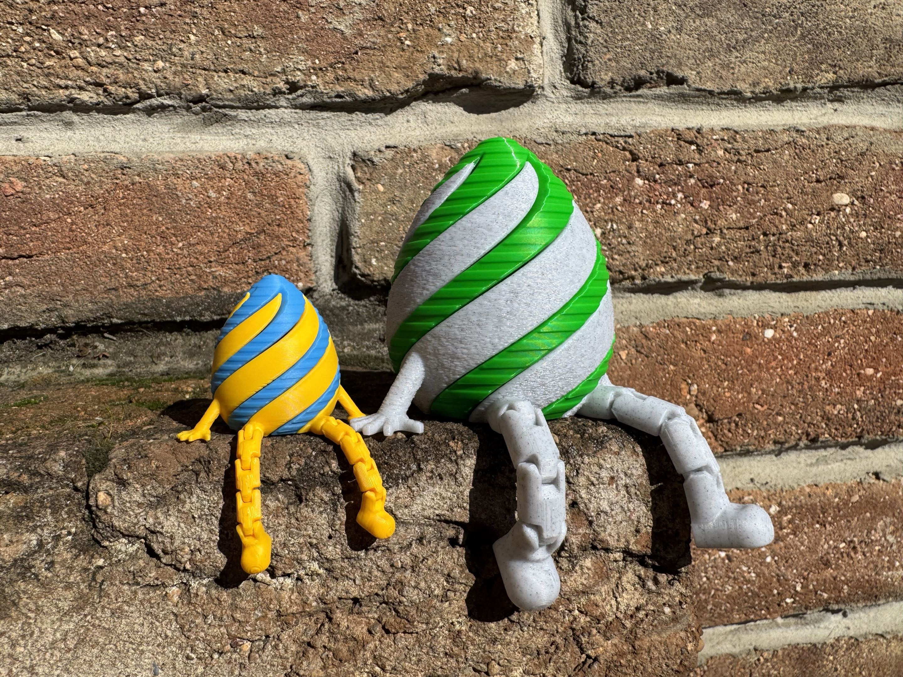 Miniatura 2 do modelo 3D Easter Passthrough-Egg fidget Buddy