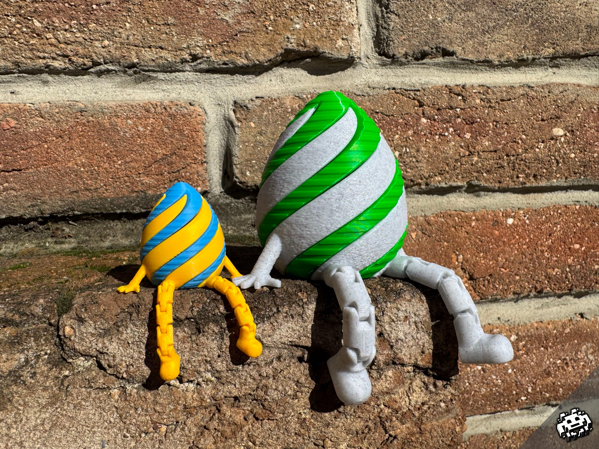 Miniatura 1 do modelo 3D Easter Passthrough-Egg fidget Buddy