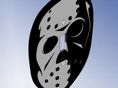 Jason Mask Light Switch Cover Plate