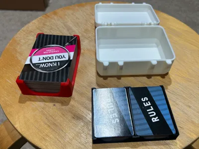 Snap Lock Case for I Know... You Don't Card Game