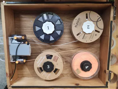 Universal Spool Holder upgrade - AMS Lite