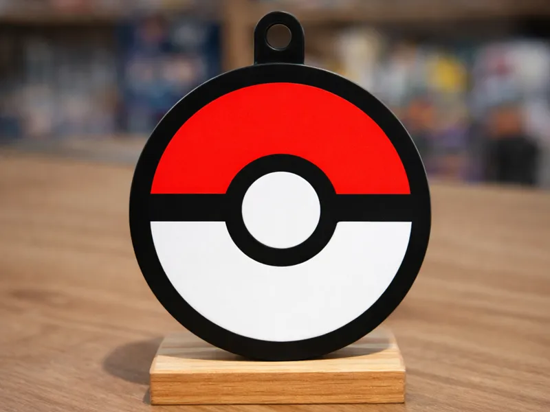 Pokéball Keychain