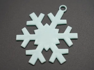 Christmas Tree Snowflake