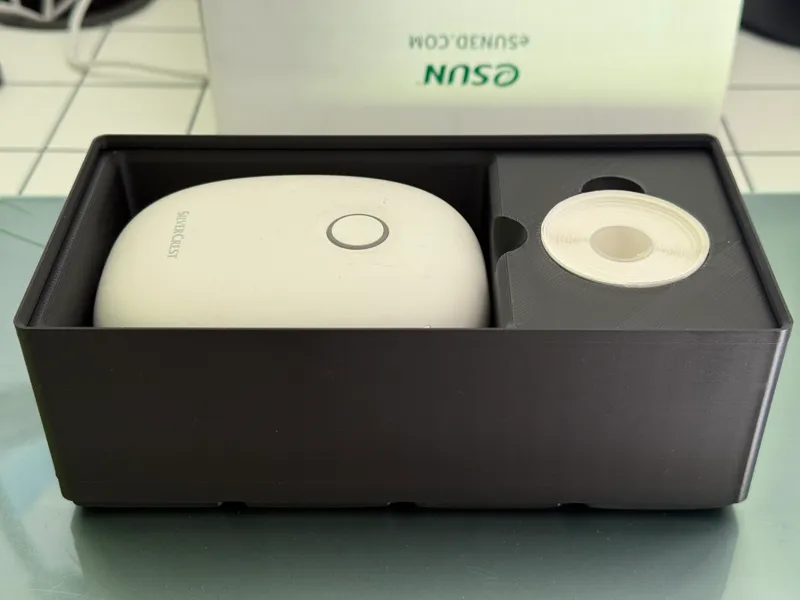 Gridfinity Thermal Printer Organizer