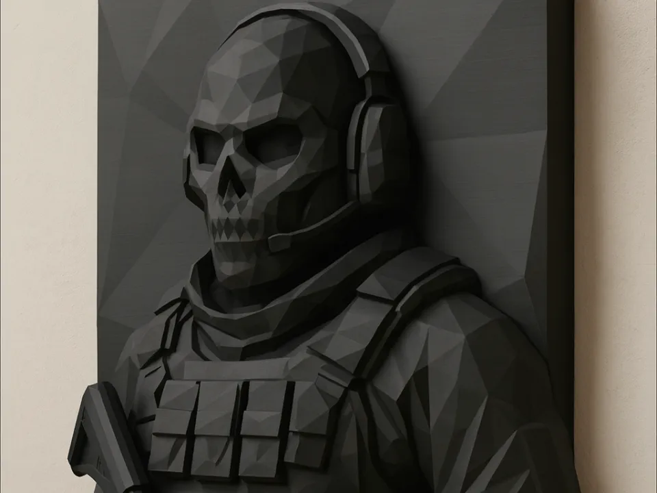 Décoration murale Call of duty - Free 3D Print Model - MakerWorld