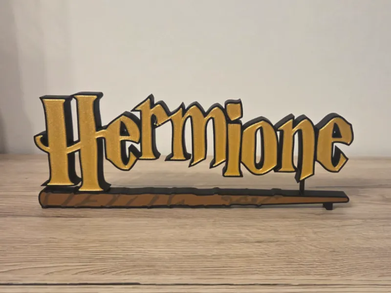 Logo Hermione avec baguette