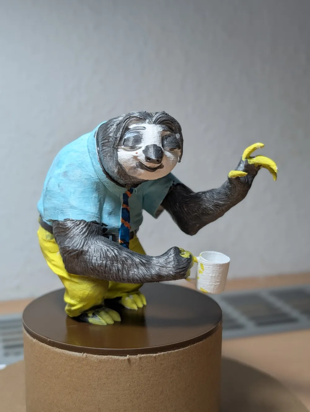 Flash Sloth Flash the Sloth (Zootopia) - 3D Color Figurine - Free 3D Print Model ...