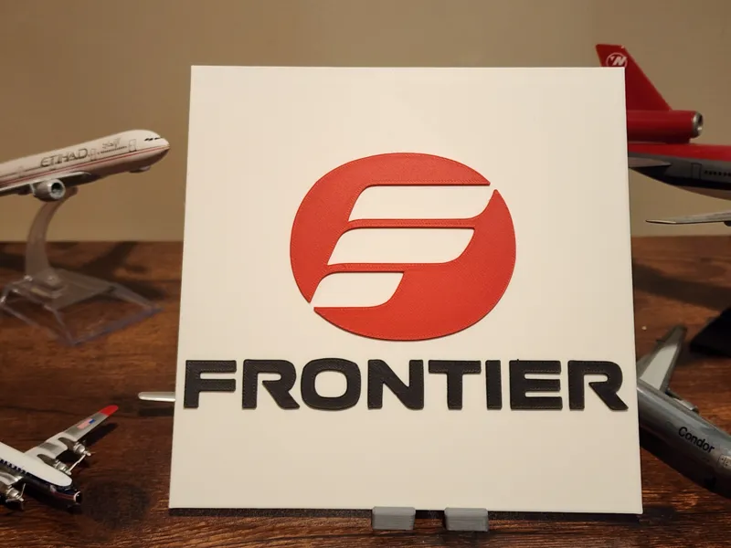 Frontier Airlines Logo Tile
