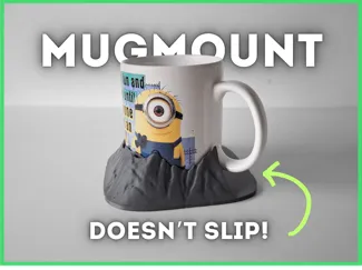 MugMount - Secure Mountain-Style Mug Holder