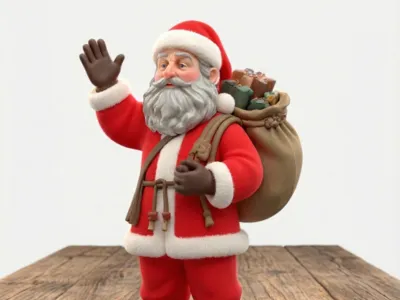 Santa Clasu - Papa Noel Figure