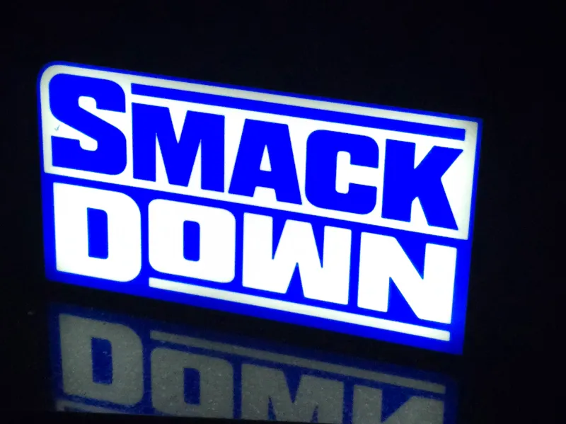WWE SMACKDOWN Light Box
