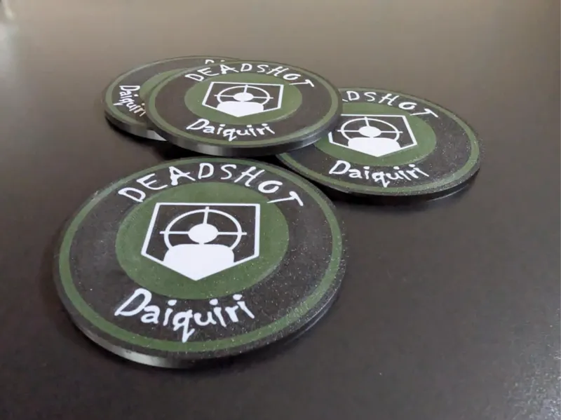 Black ops zombies Deadshot daiquiri coasters