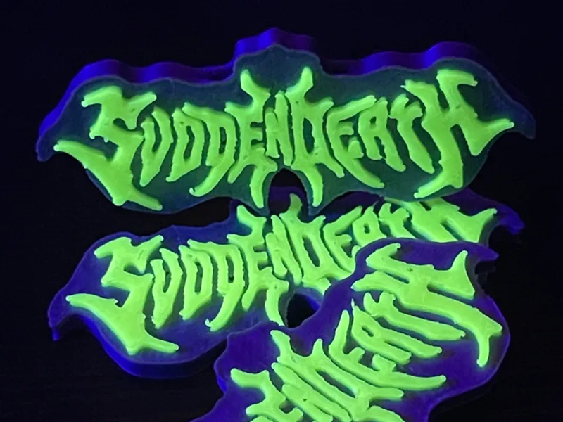 Svdden Death "Name"  Pendant 