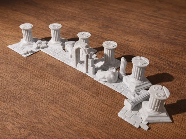 Présentoir vertical cartes Dieux — 7 Wonders