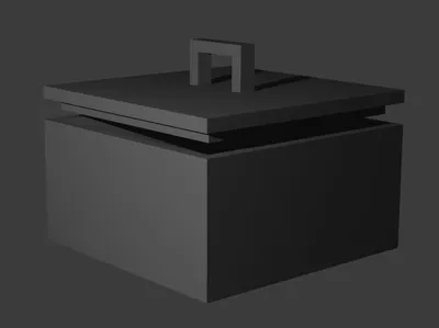 Box mit Deckel
