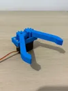 0.2mm layer, 2 walls, 10% infill (large servos)