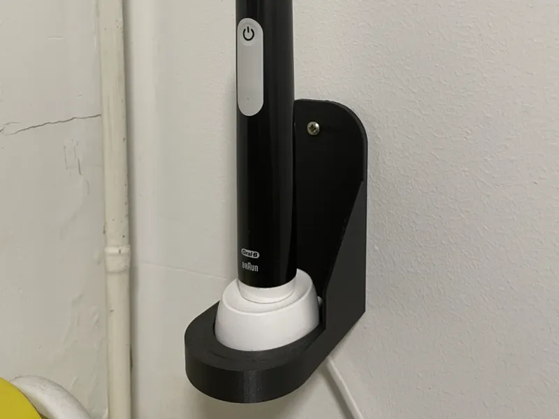 Support mural chargeur brosse a dent électrique