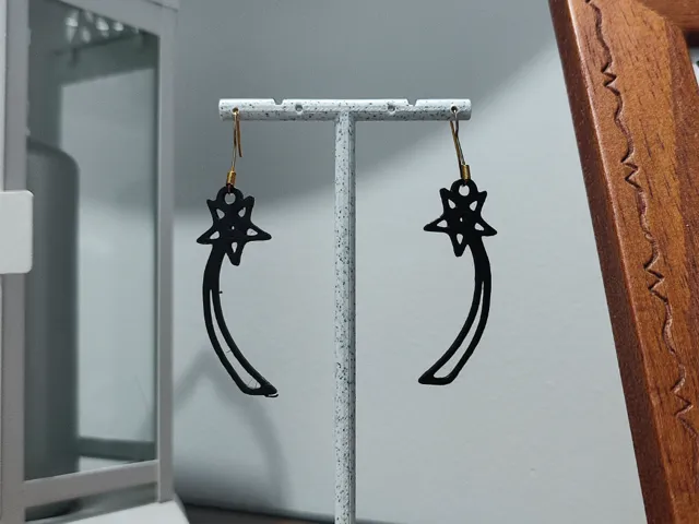 Aretes Estela Fugaz