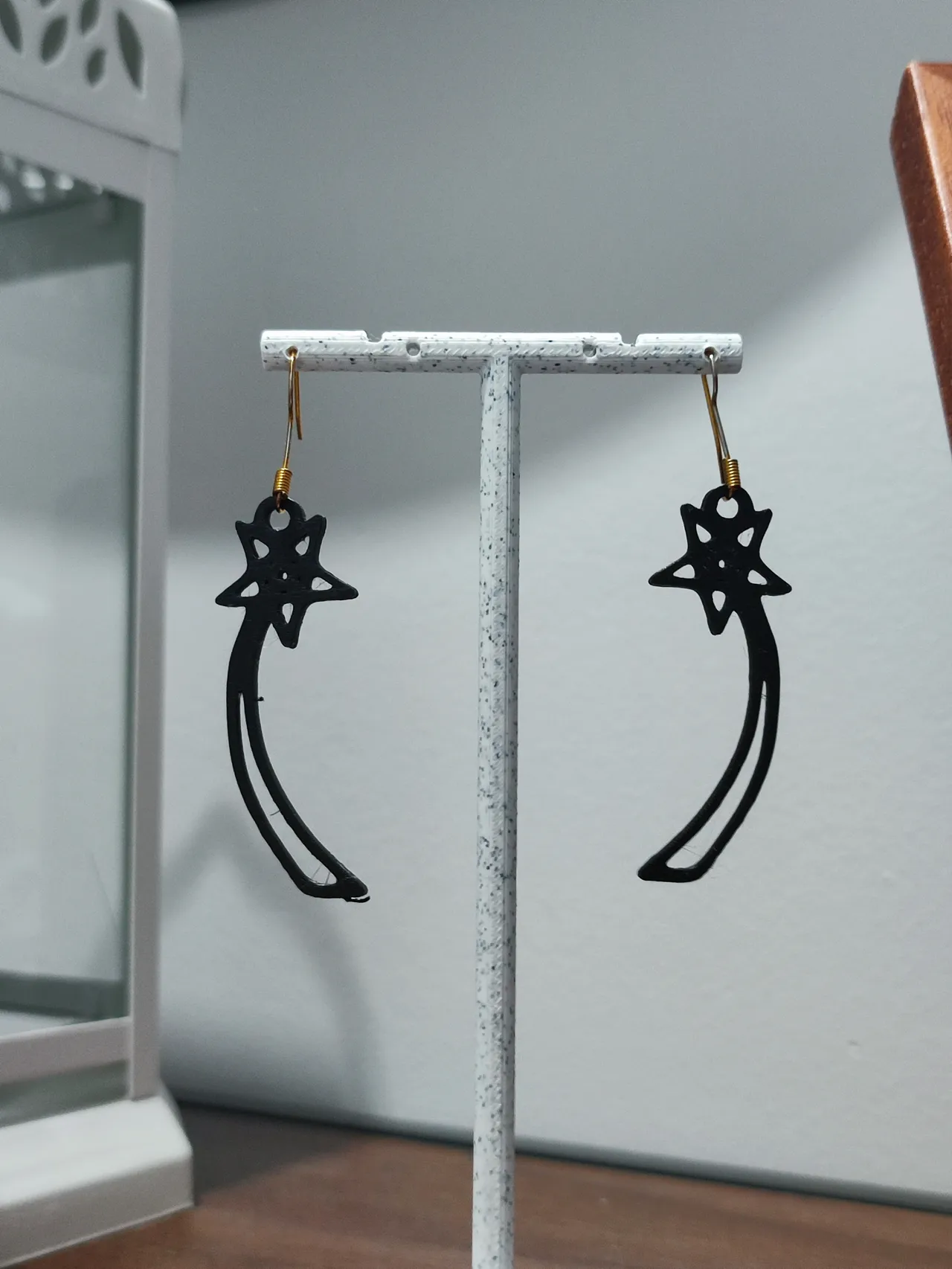 Aretes Estela Fugaz view 3