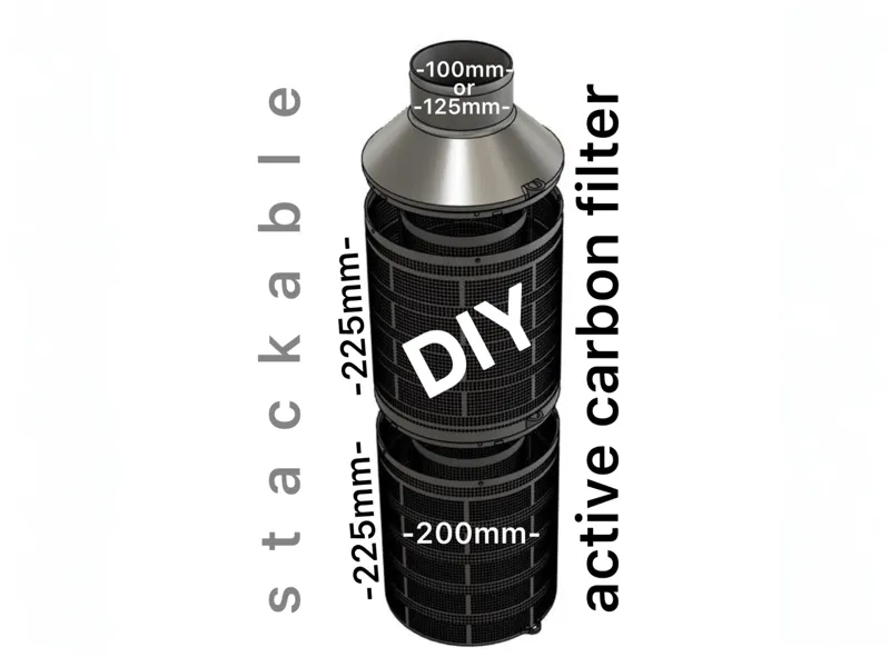 Aktiv Kohle Filter DIY