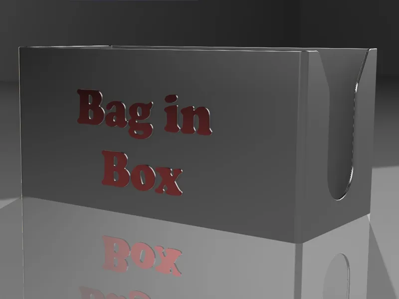 Bag in box wine holder
