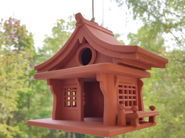 DoJo Birdhouse / Feeder - Print-in-place