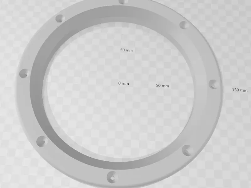 Aero Port 10Zoll 25er Ring