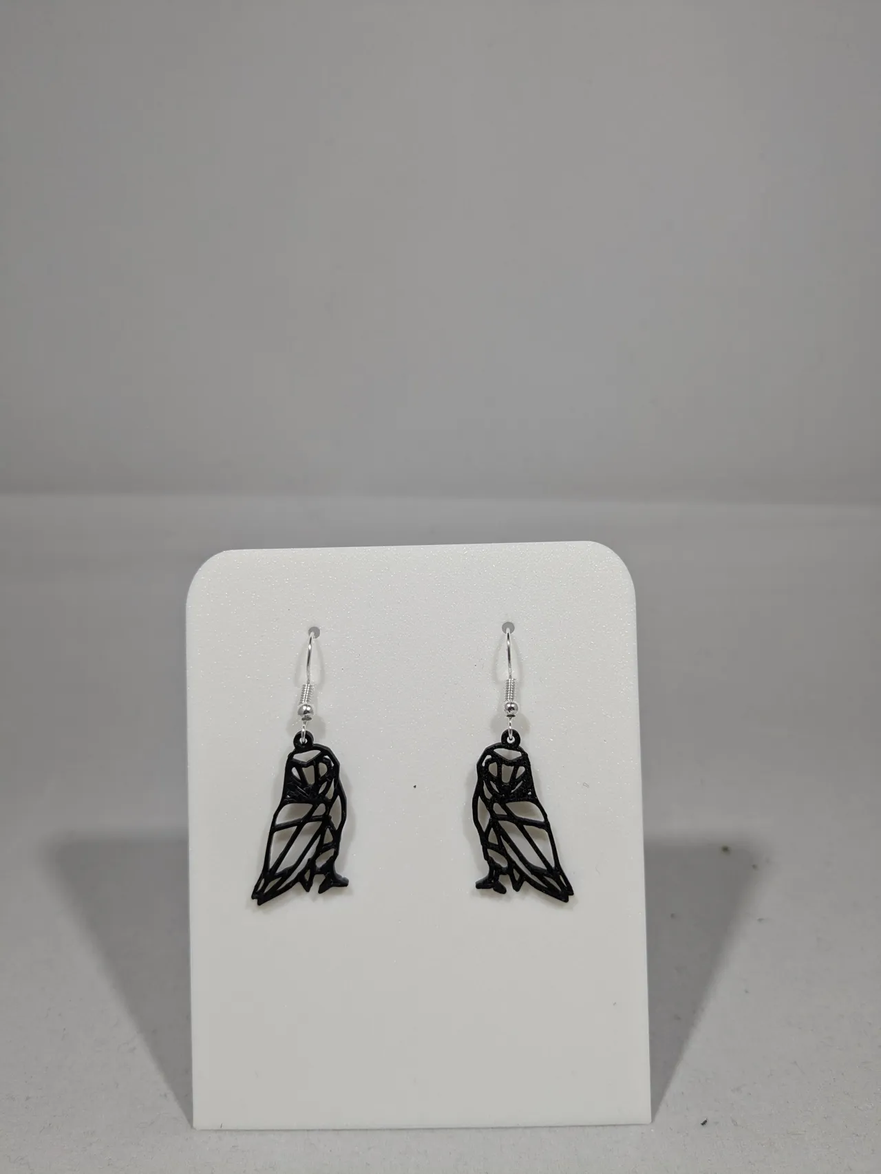 Owl earring view 2