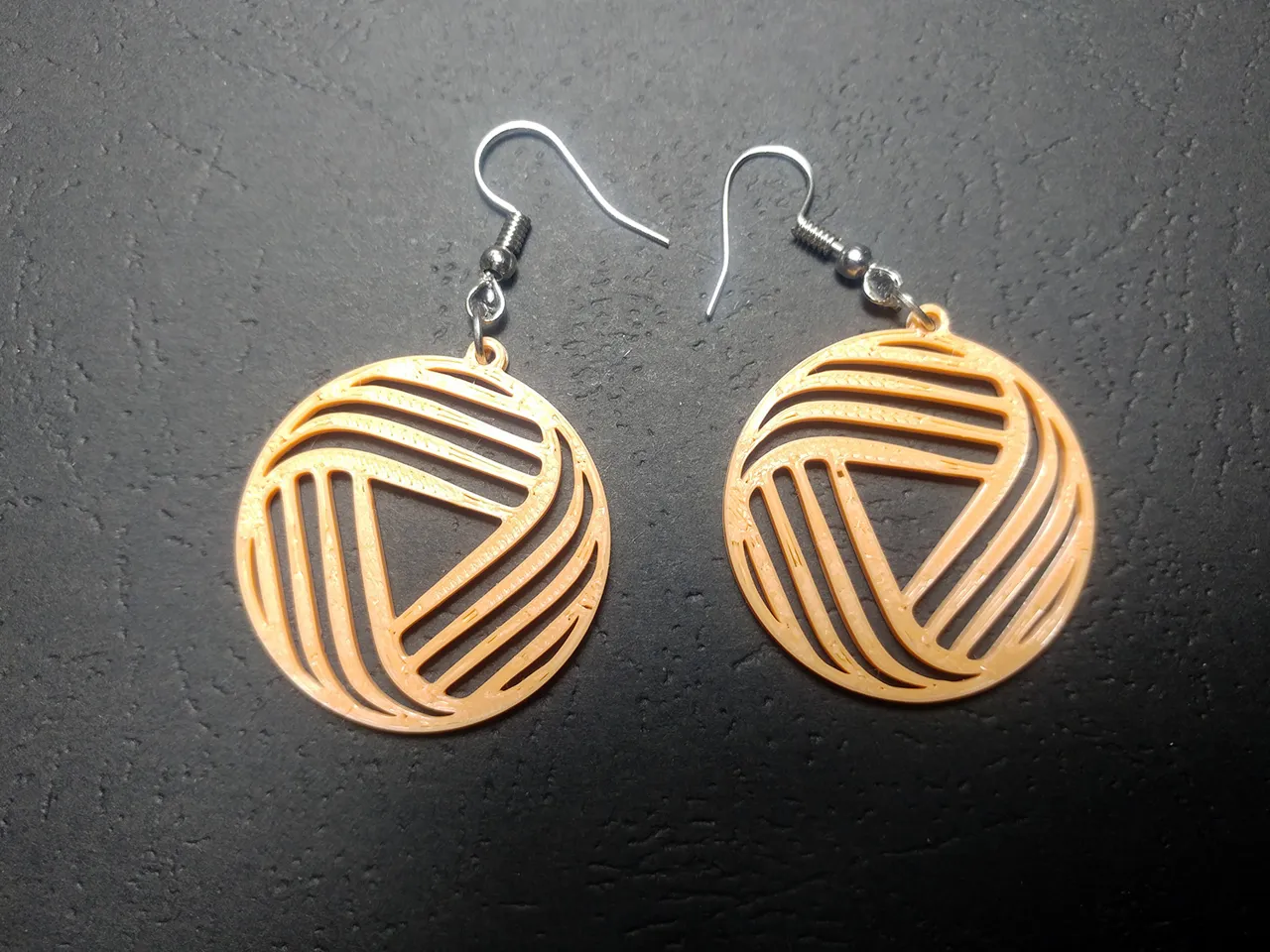 Trinity of Form Earrings view 3