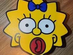 Maggie Simpson Wall Art NO AMS MULTIPARTS