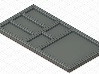 Large EDC Tray