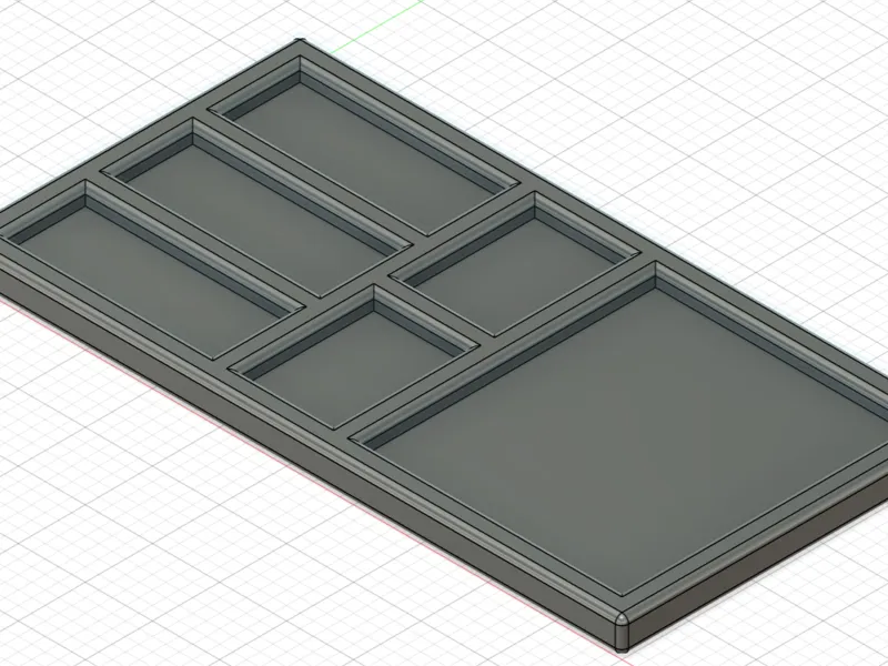 Large EDC Tray