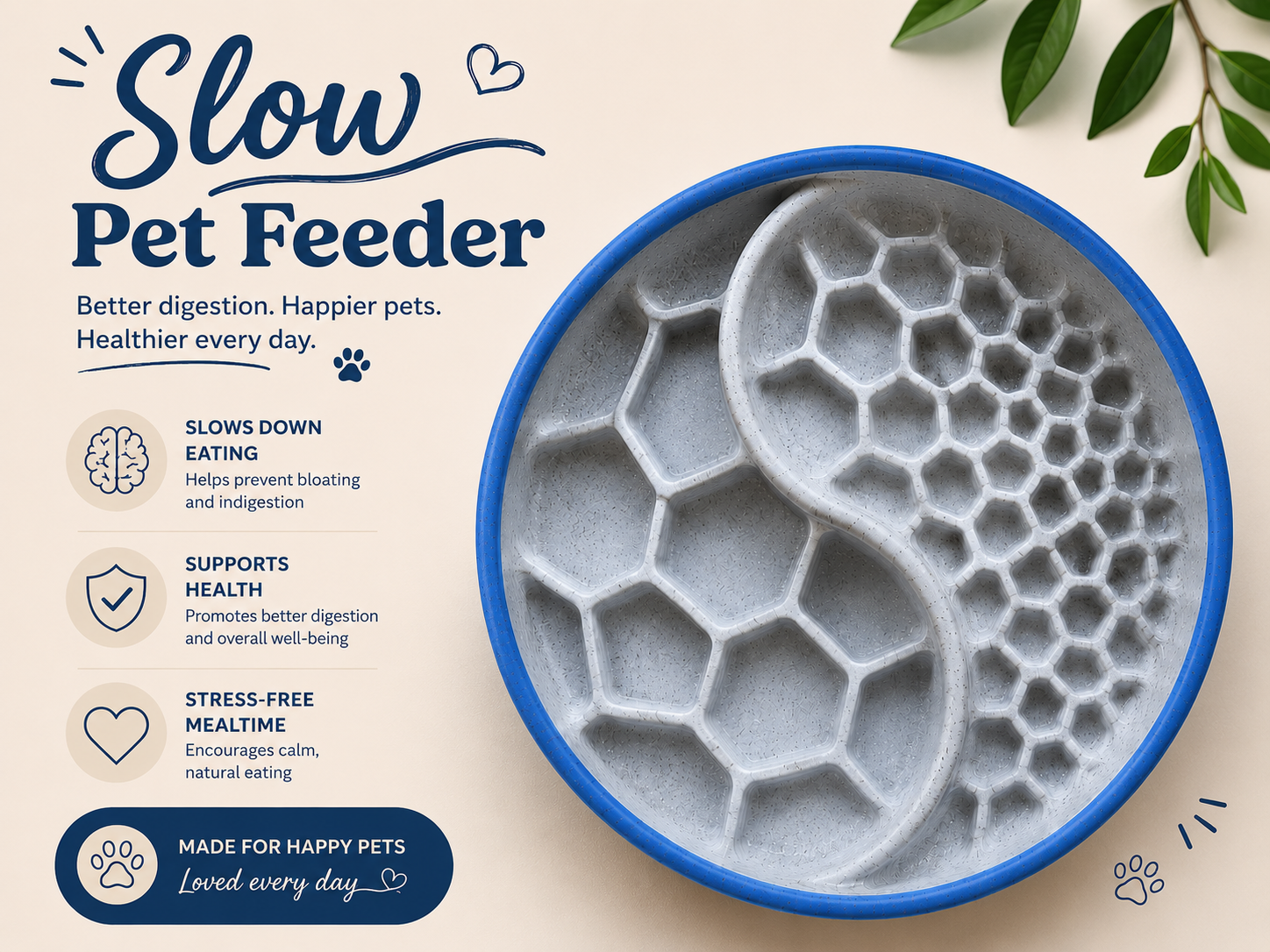 slow pet feeder voronoi