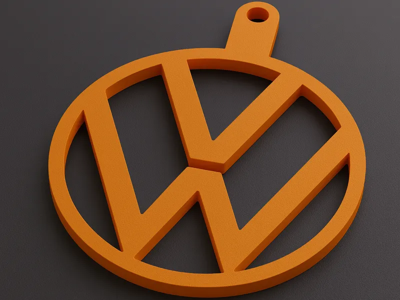 Volkswagen keychain