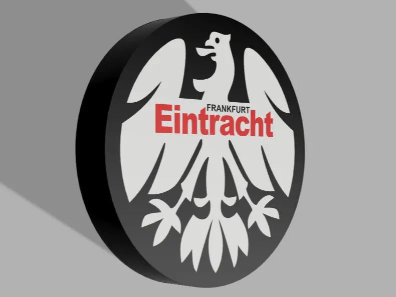 Eintracht Frankfurt old Logo Lightbox