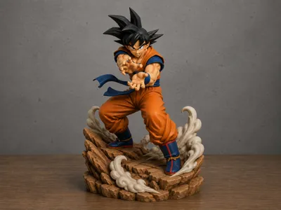 Goku Performing Kamehameha | Dragon Ball Z
