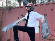 Chainsaw man cosplay of denji 