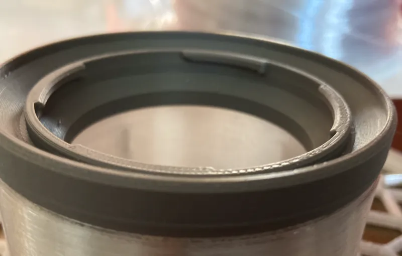 Bambu Compatible Spool - Voronoi  with extender