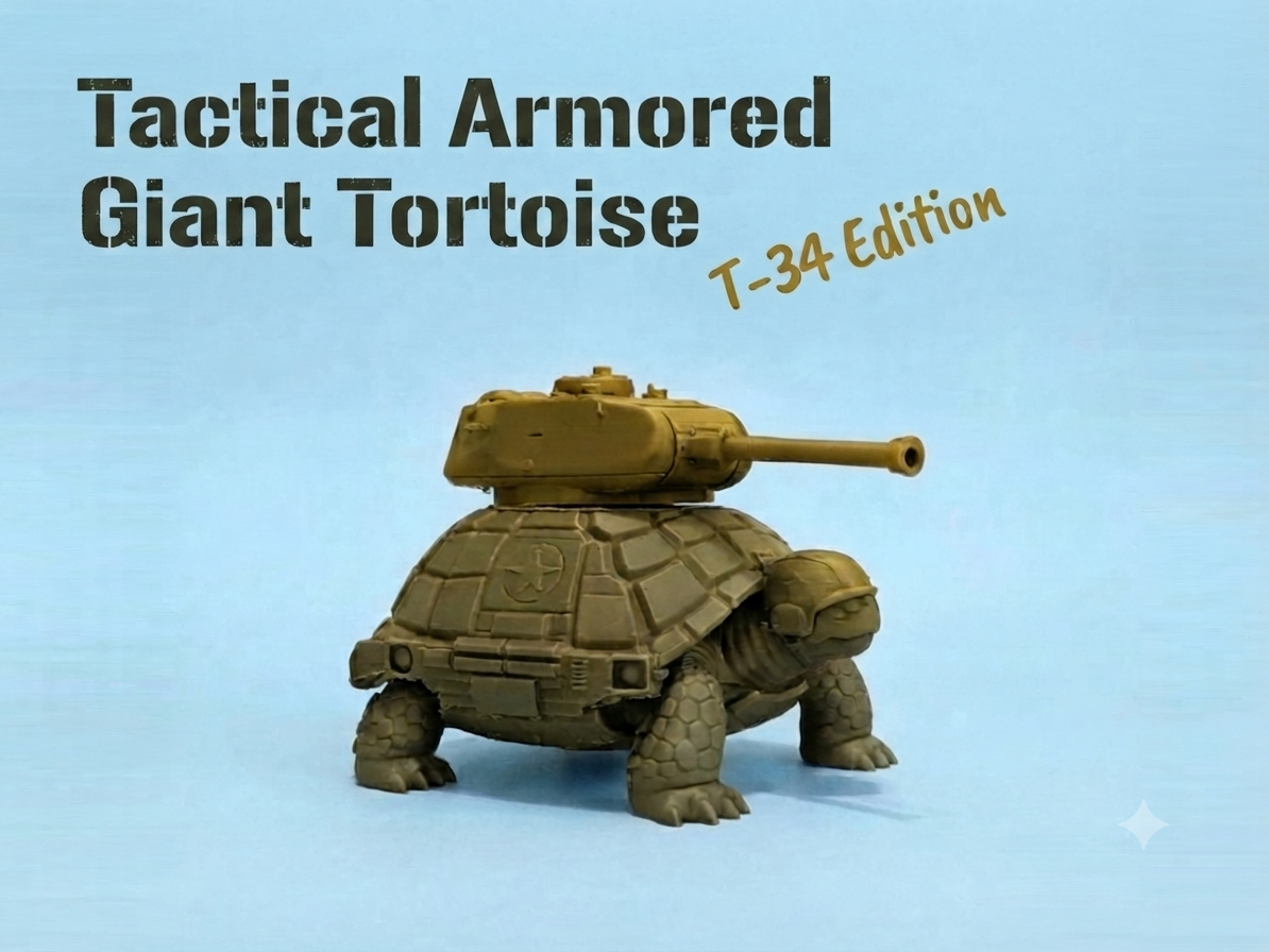 Tactical Armored Giant Tortoise, T-34 Edition 