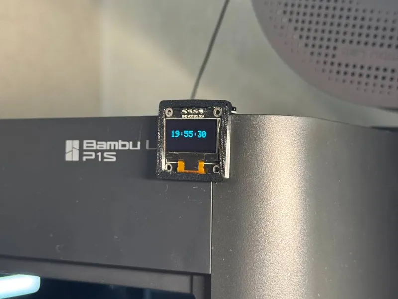 DIY wifi watch for p1s