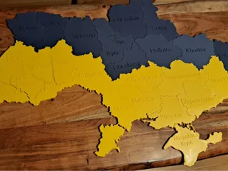Ukraine Map (Puzzel)
