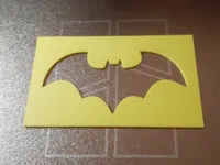 Pochoir logo Batman — photo 1