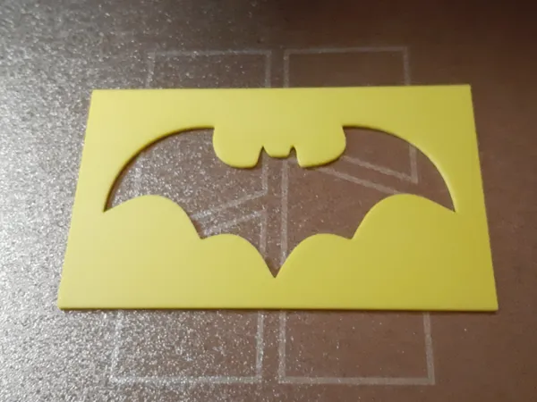 Pochoir logo Batman