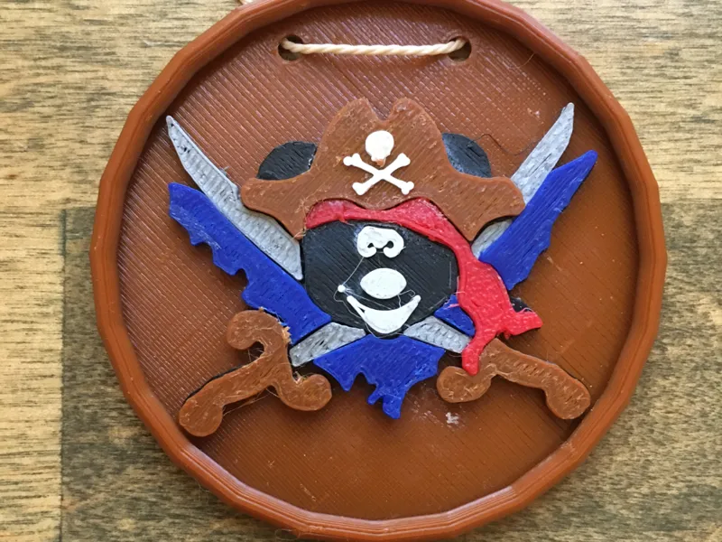 Pirate Micky Medallion 